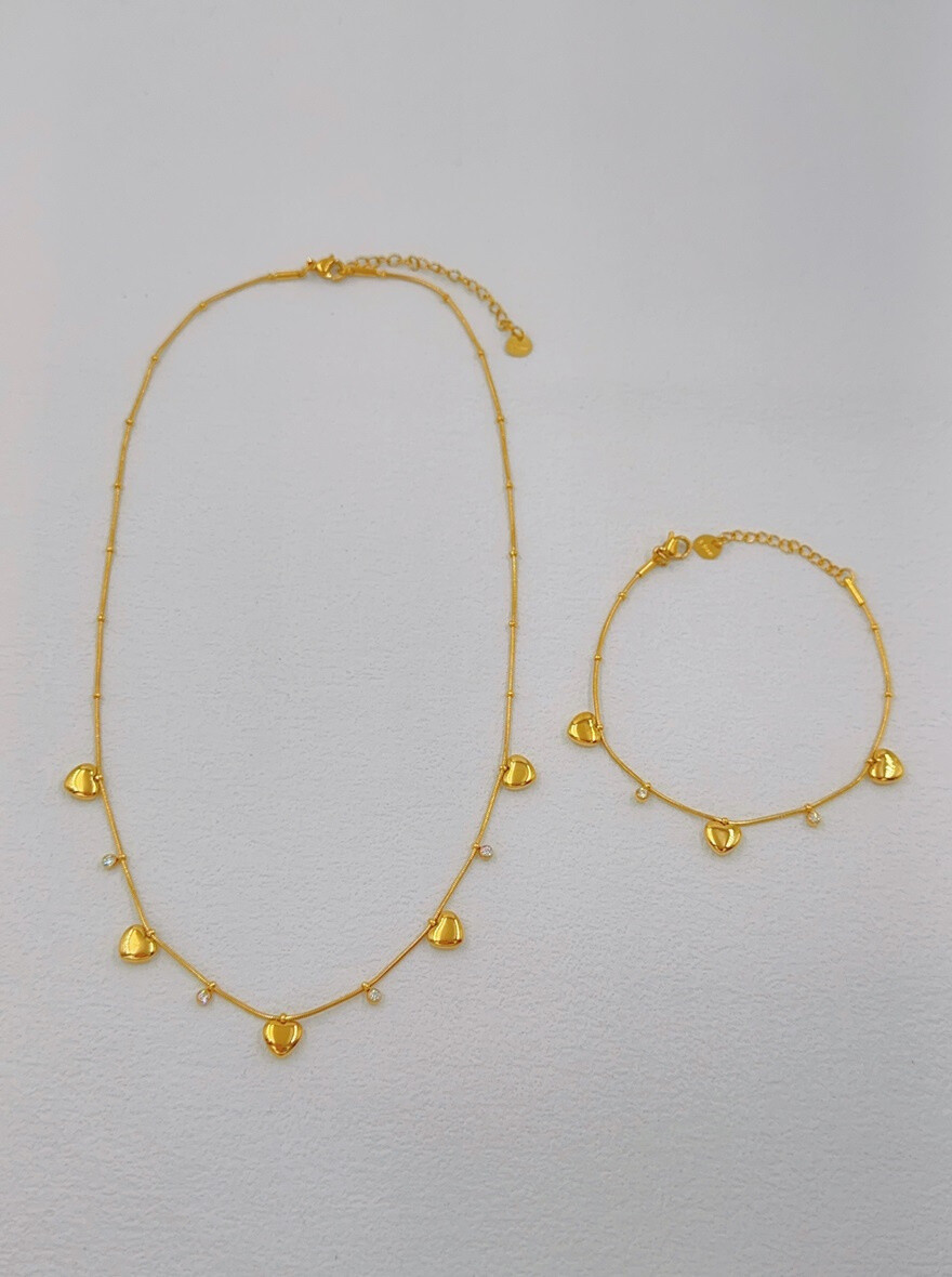 Großhändler Ella Ella - EDELSTAHL-SCHMUCKSET