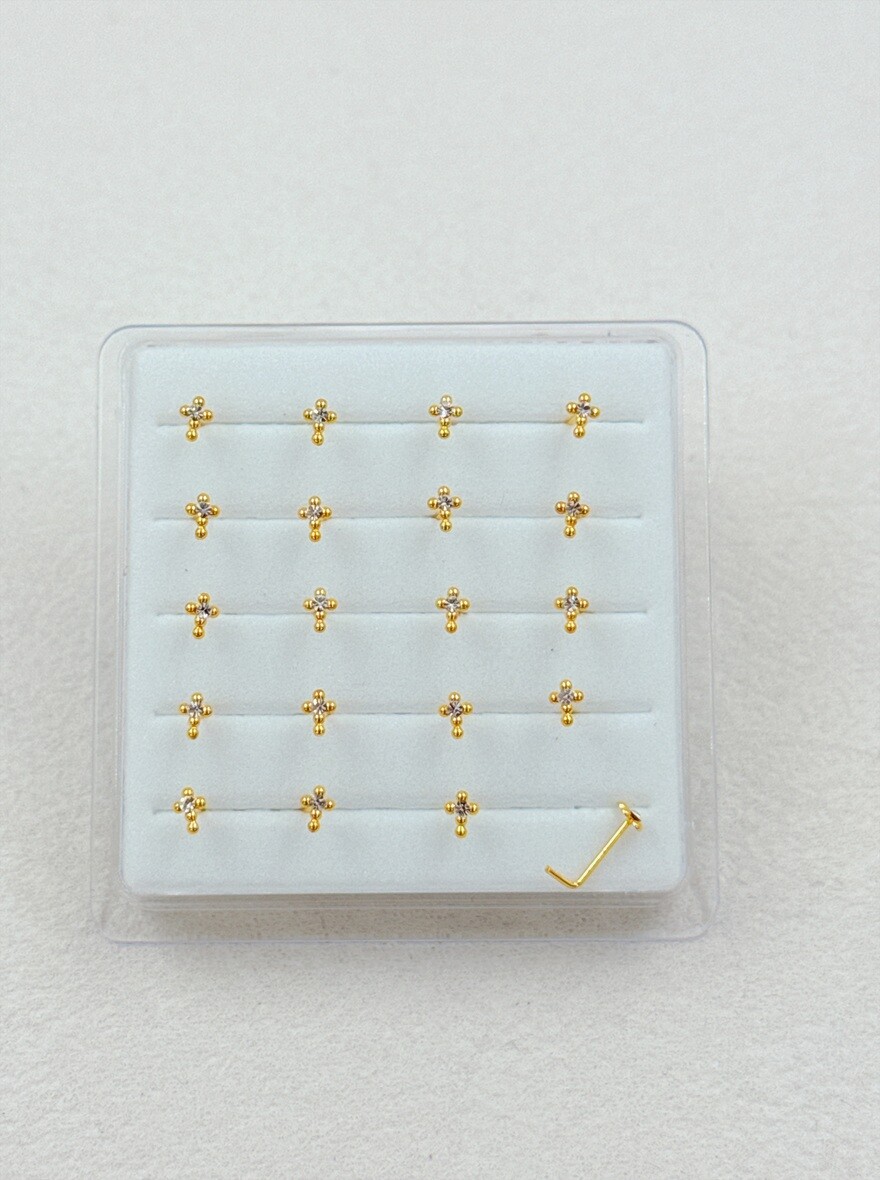Großhändler Ella Ella - FANTASIE NASENPIERCING MIT KREUZ