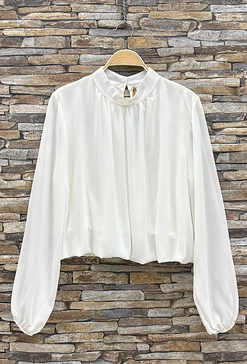 Grossiste Elle Style - Blouse ANIELLY, fluide, romantique, chic, tendance, doublure viscose