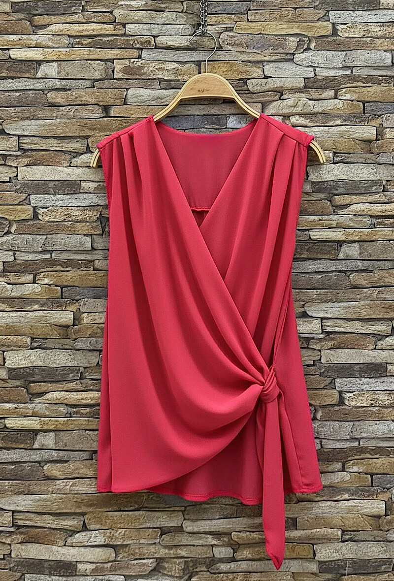 Mayorista Elle Style - Blusa HALARA de voile fluido, chic y romántica