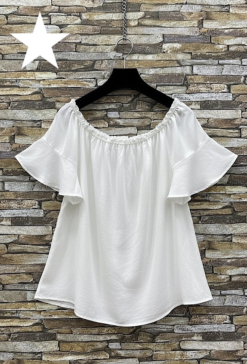 Mayorista Elle Style - Blusa SOYI muy fluida en viscosa con MATERIAL LYOCELL, chic y a la moda. CUELLO BARDOT.