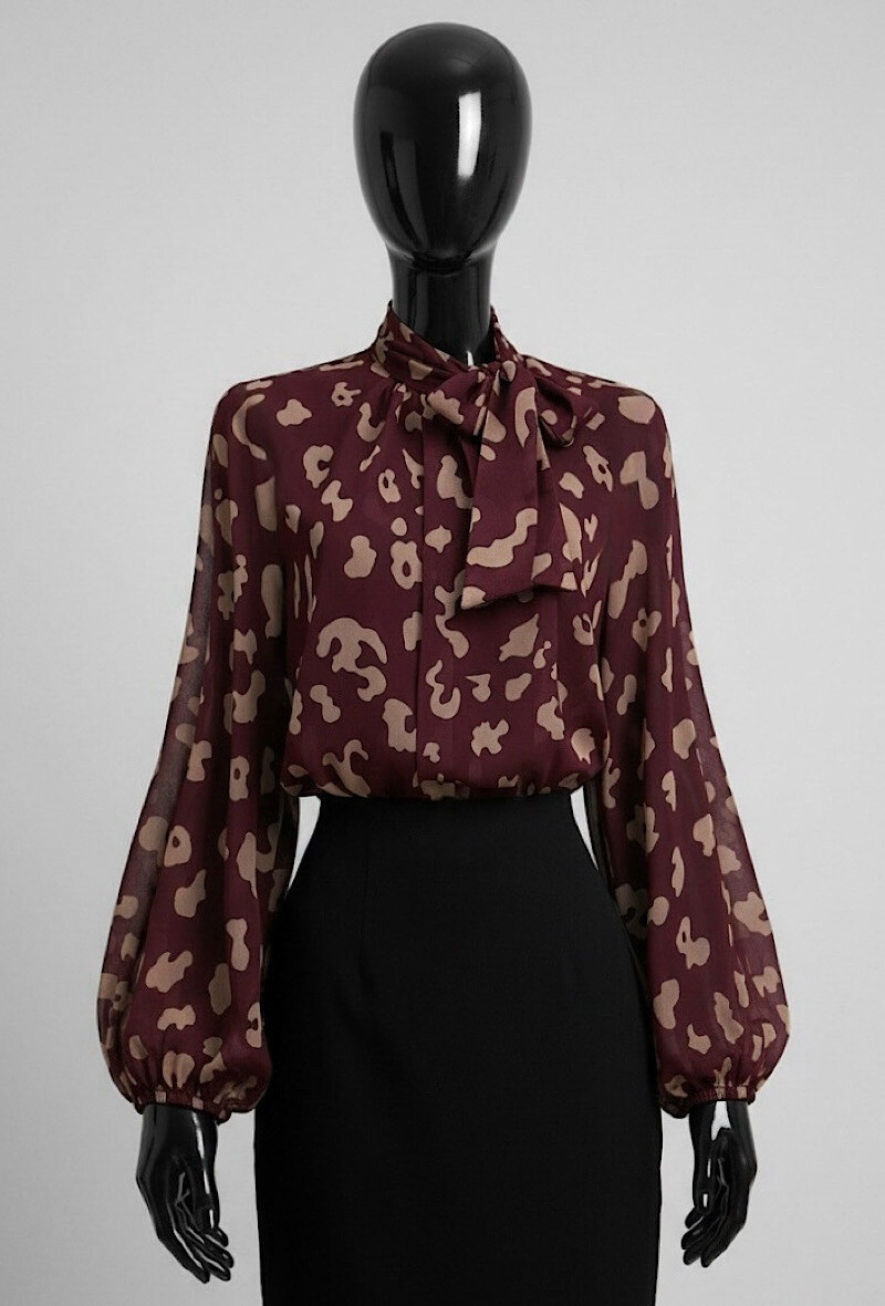 Mayorista Elle Style - Blusa BELLY con mangas fluidas románticas, chic y a la moda con forro de viscosa
