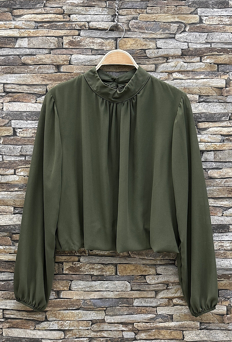 Mayorista Elle Style - Blusa ANIELLA, romántica, chic, mangas fluidas a la moda, forro de viscosa
