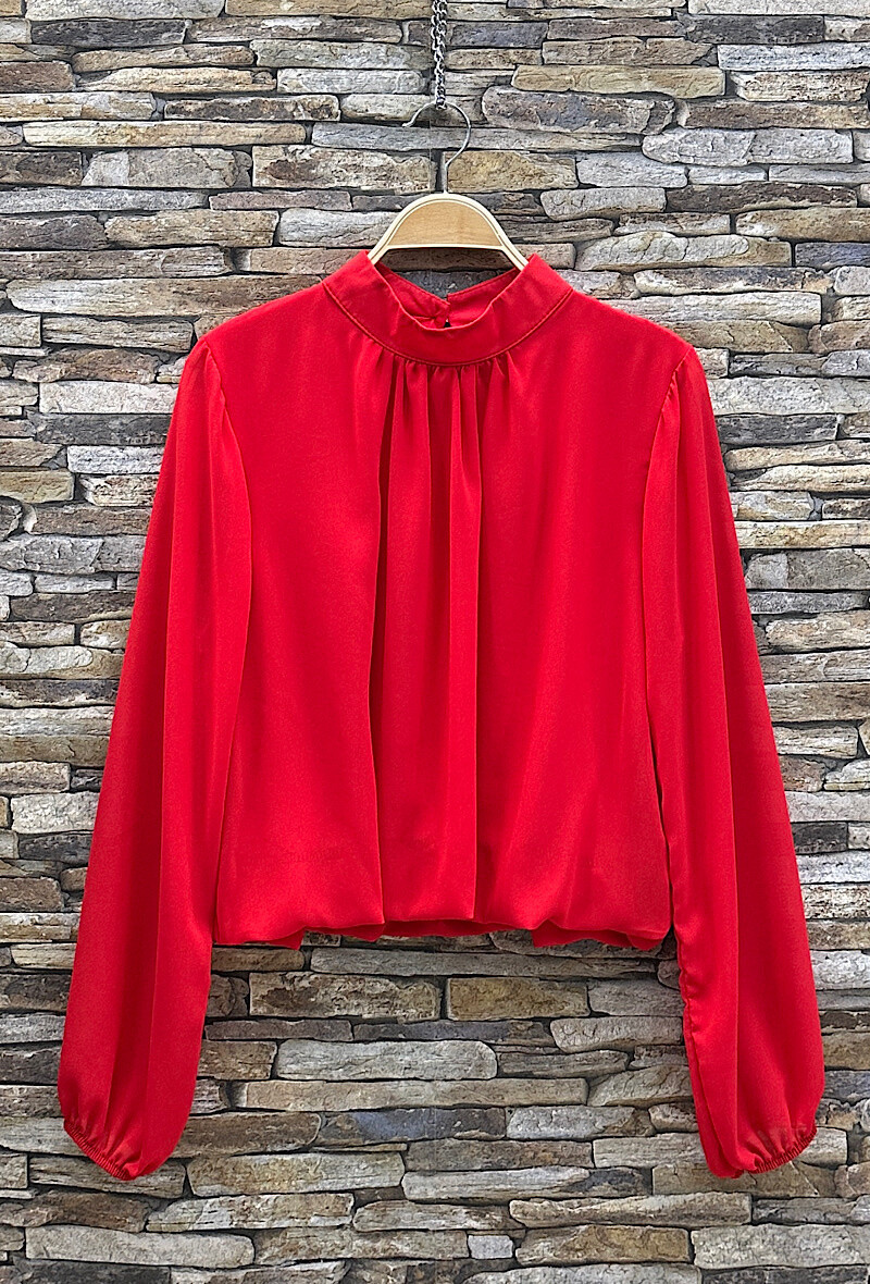 Grossista Elle Style - Blusa ANIELLY, fluida, romantica, chic, trendy, fodera in viscosa