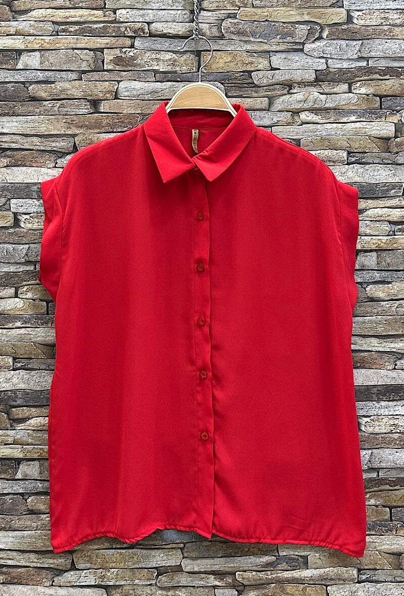 Mayorista Elle Style - JESSICA Blusa elegante. Patrón. Botonadura oculta con bajo tapeta.
