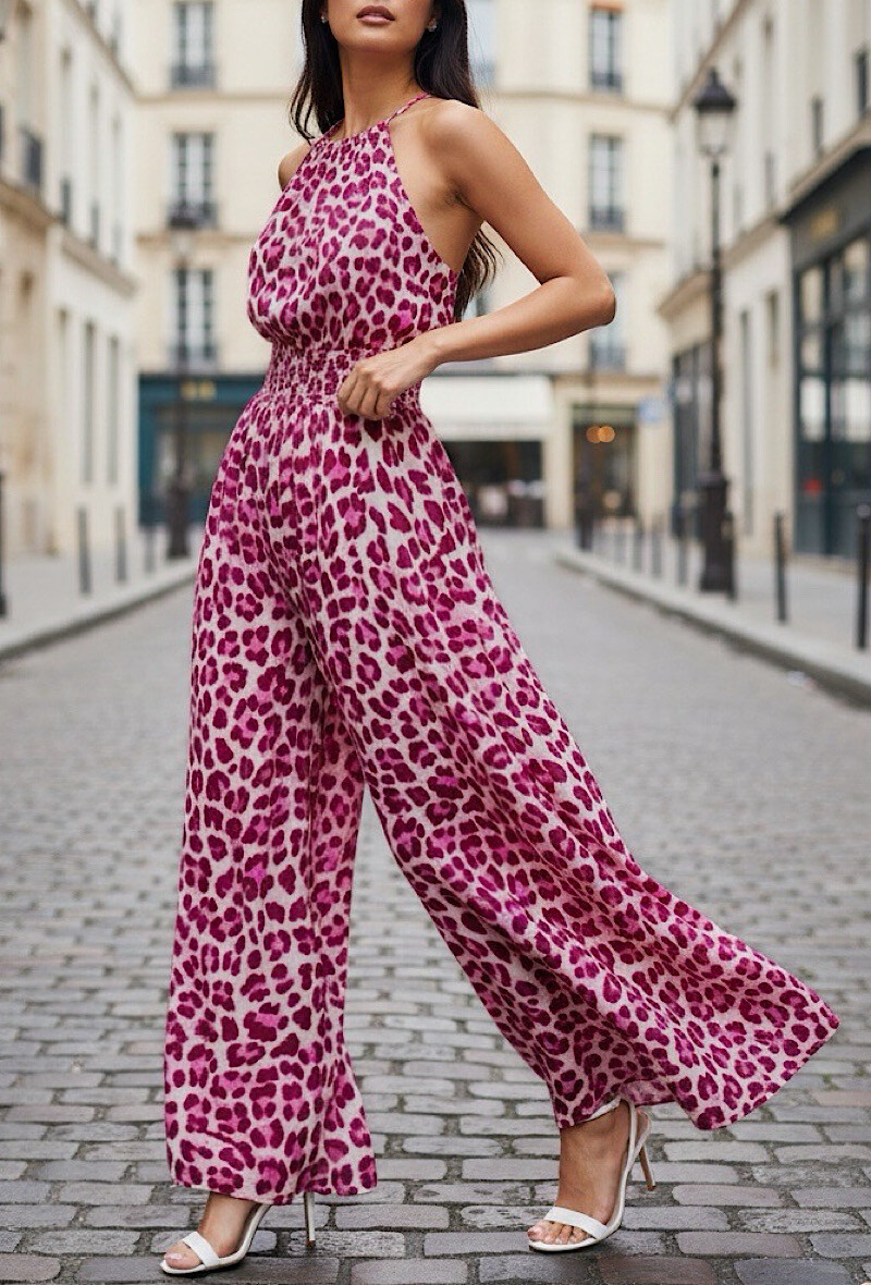 Mayorista Elle Style - Mono DAISY muy fluido, estampado, romántico, chic y a la moda