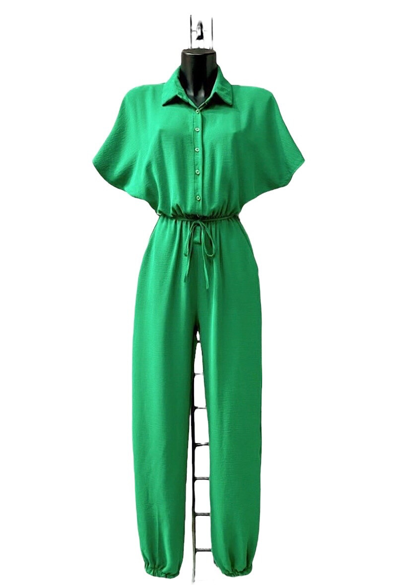 Wholesaler Elle Style - Fluid LOIBE jumpsuit with 2 front pocket