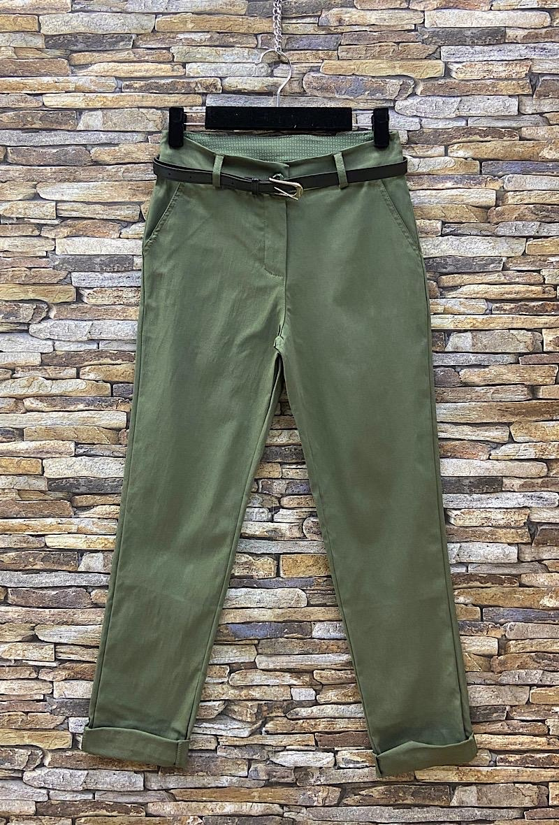 Grossiste Elle Style - Pantalon S_LUCQUE unis classique très strech avec poches avant romantique