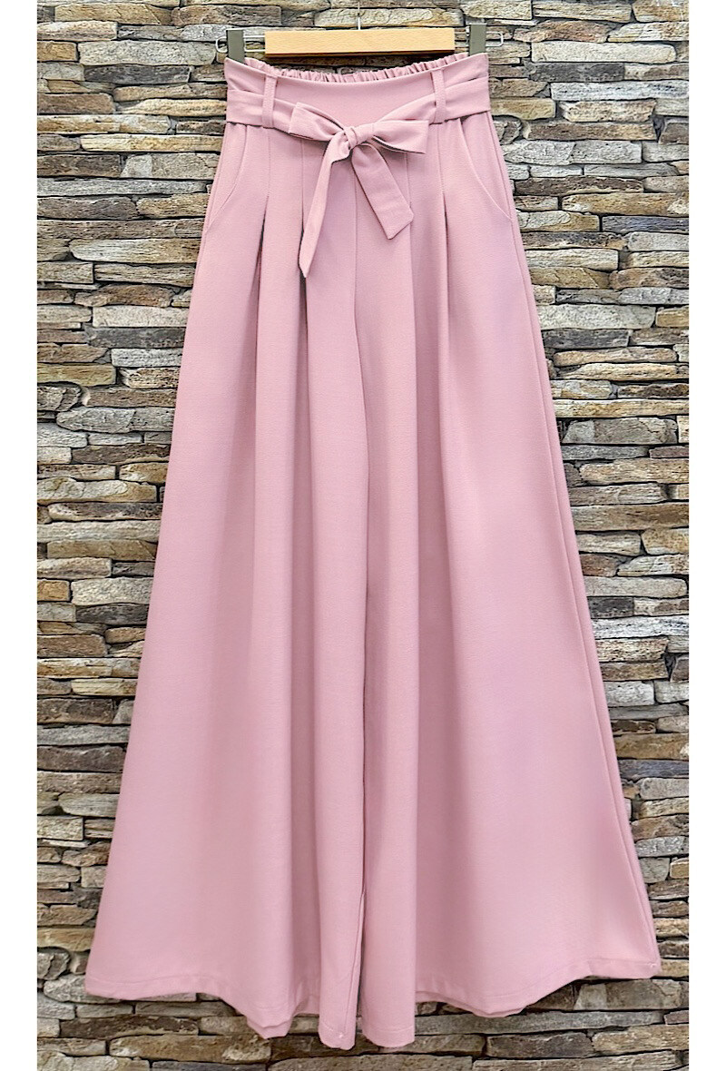 Grossista Elle Style - Pantaloni classici TESSA a gamba larga con elastico in vita. Elegante e alla moda con questo