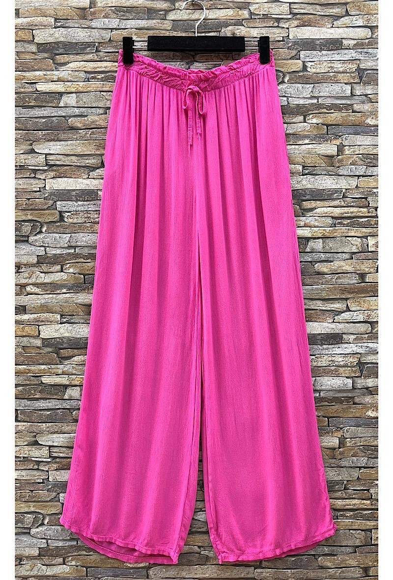 Wholesaler Elle Style - GAZE pants, very fluid and soft with 2 front pockets