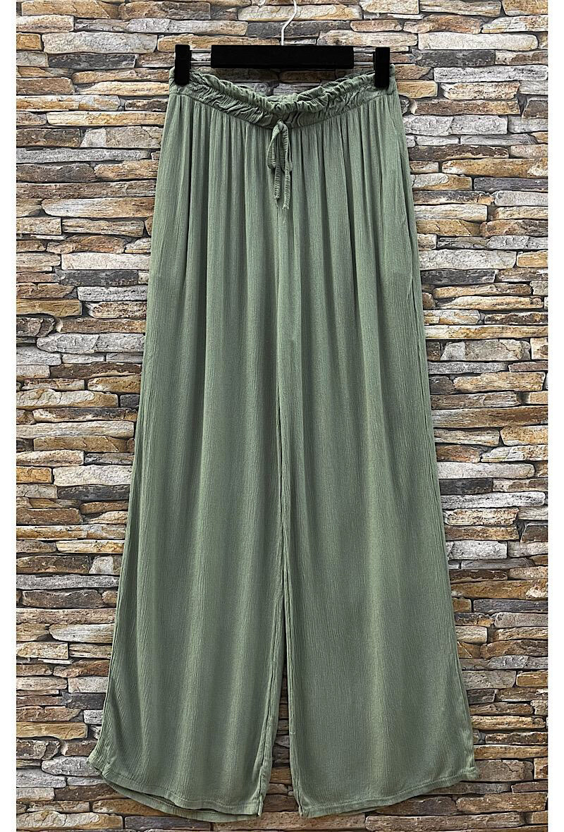 Mayorista Elle Style - Pantalón GAZE muy fluido y suave con 2 bolsillos delanteros