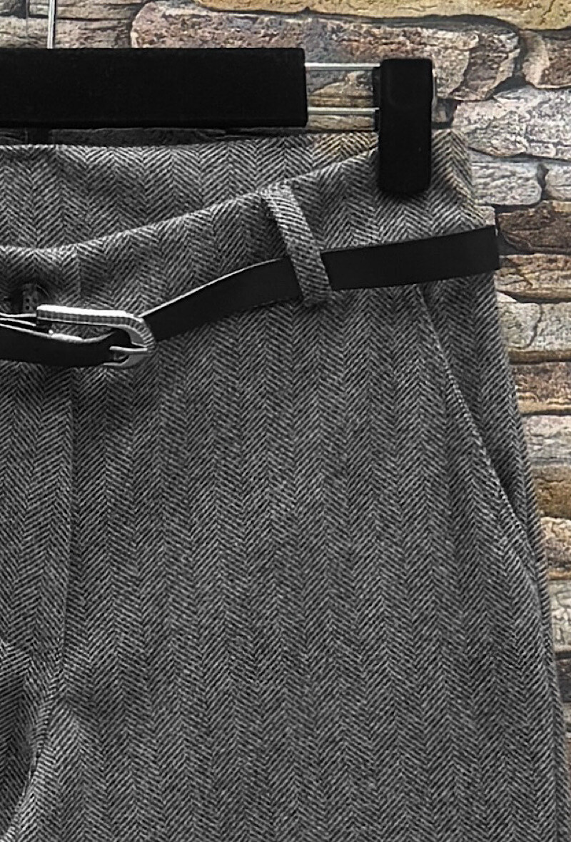Großhändler Elle Style - Flaneur Flaneur Hosen aus dicker Herbstwolle hohe Muster