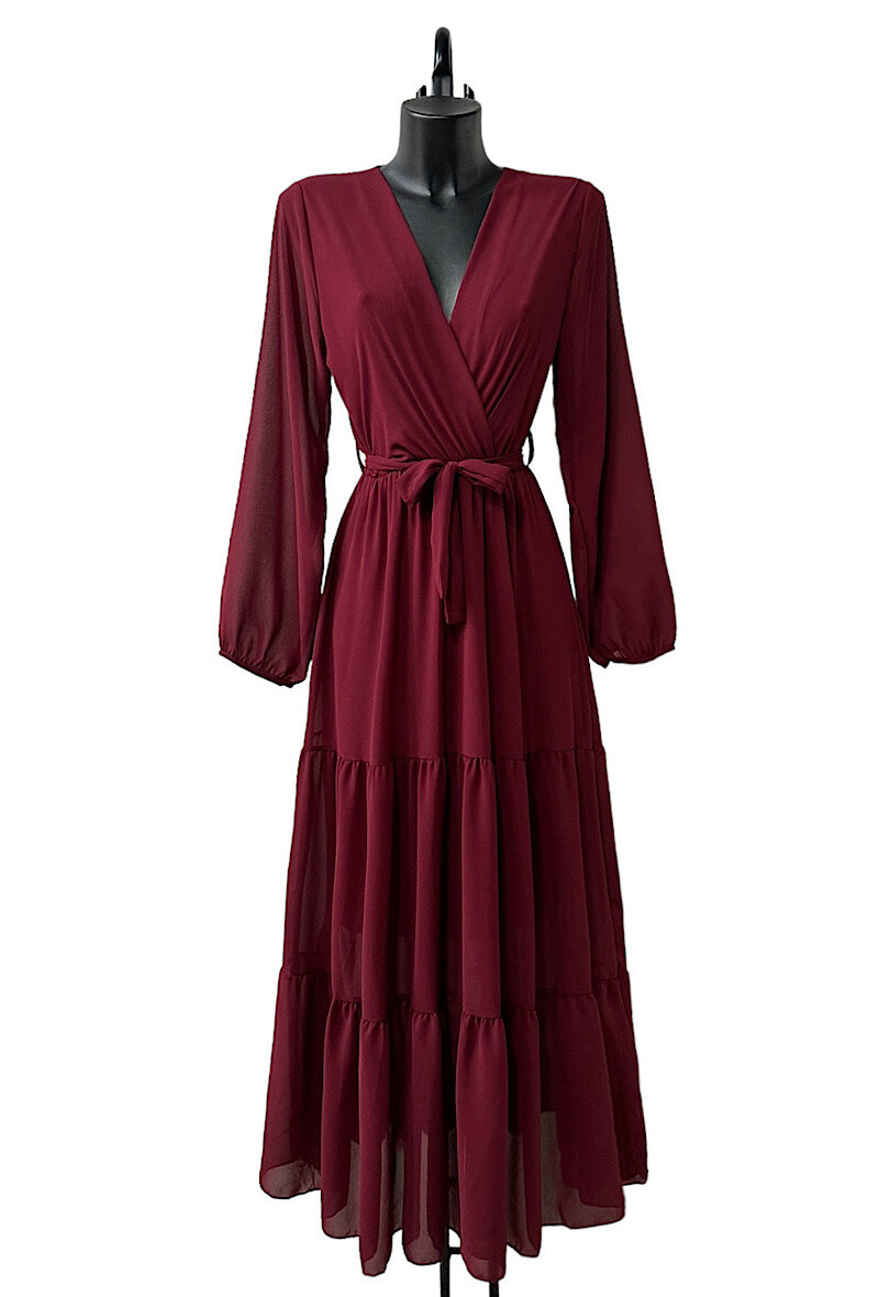 Wholesaler Elle Style - DOLLY dress, very fluid crossover with viscose lining