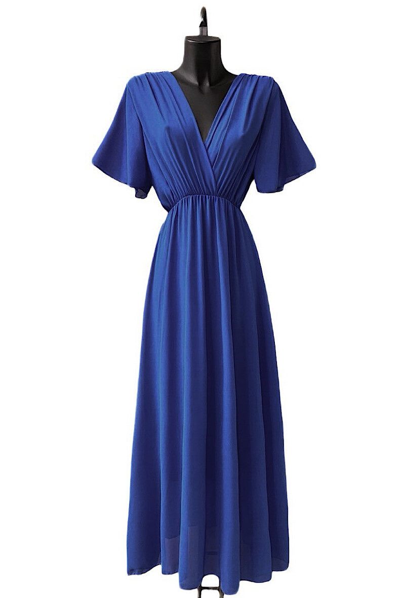 Grossiste Elle Style - Robe ROSY romantique très fluide, tendance et élégant avec doublure viscose