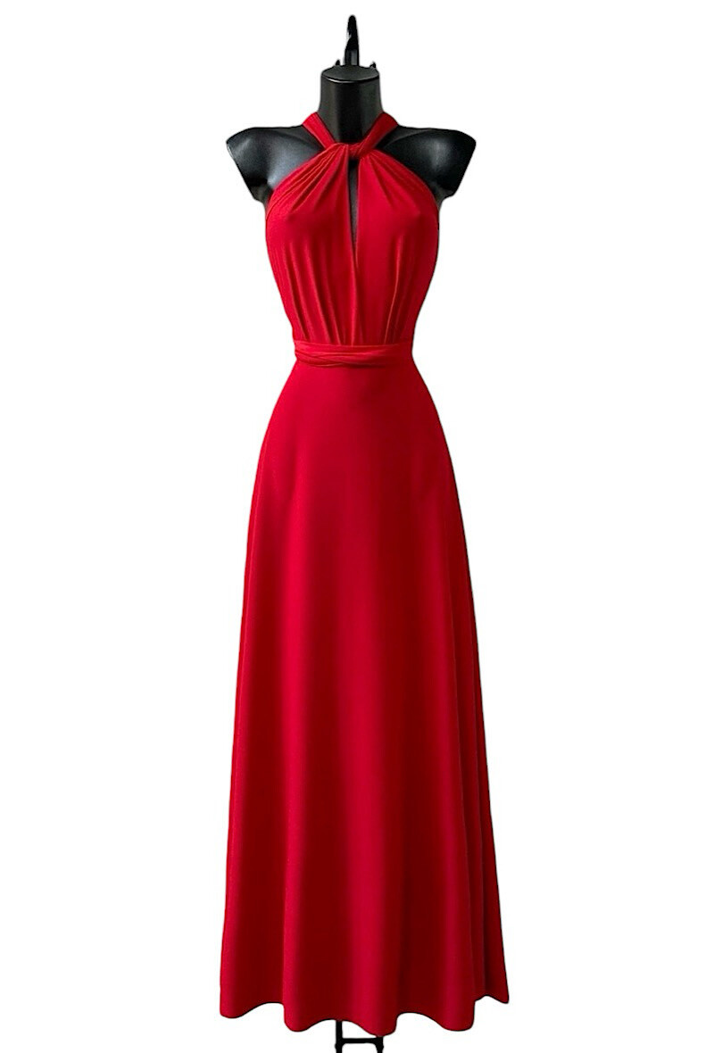 Großhändler Elle Style - Multi-Positions-Long-Pitch-Kleid