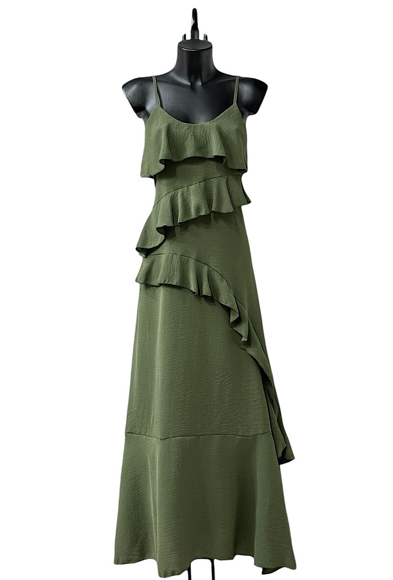 Wholesaler Elle Style - TAYLOR DRESS with front slit, very fluid and romantic