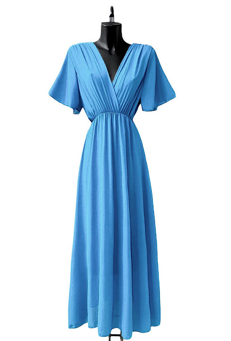 Mayorista Elle Style - Vestido ROSY romántico muy fluido, actual y elegante con forro de viscosa