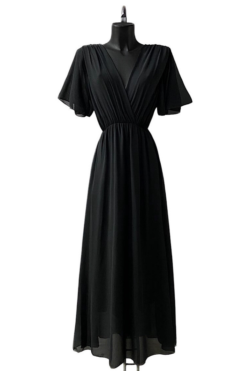 Mayorista Elle Style - Vestido ROSY romántico muy fluido, actual y elegante con forro de viscosa