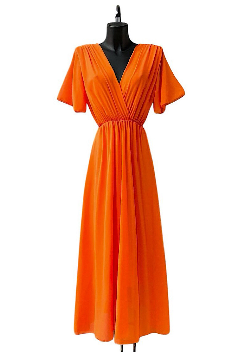Wholesaler Elle Style - ROSY dress, very fluid romantic, trendy and elegant with viscose lining