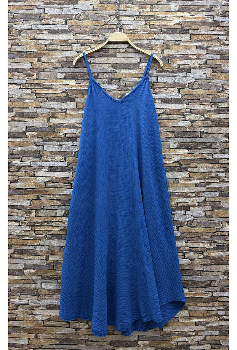 Mayorista Elle Style - Vestido ISABELLA de gasa de algodón muy fluida