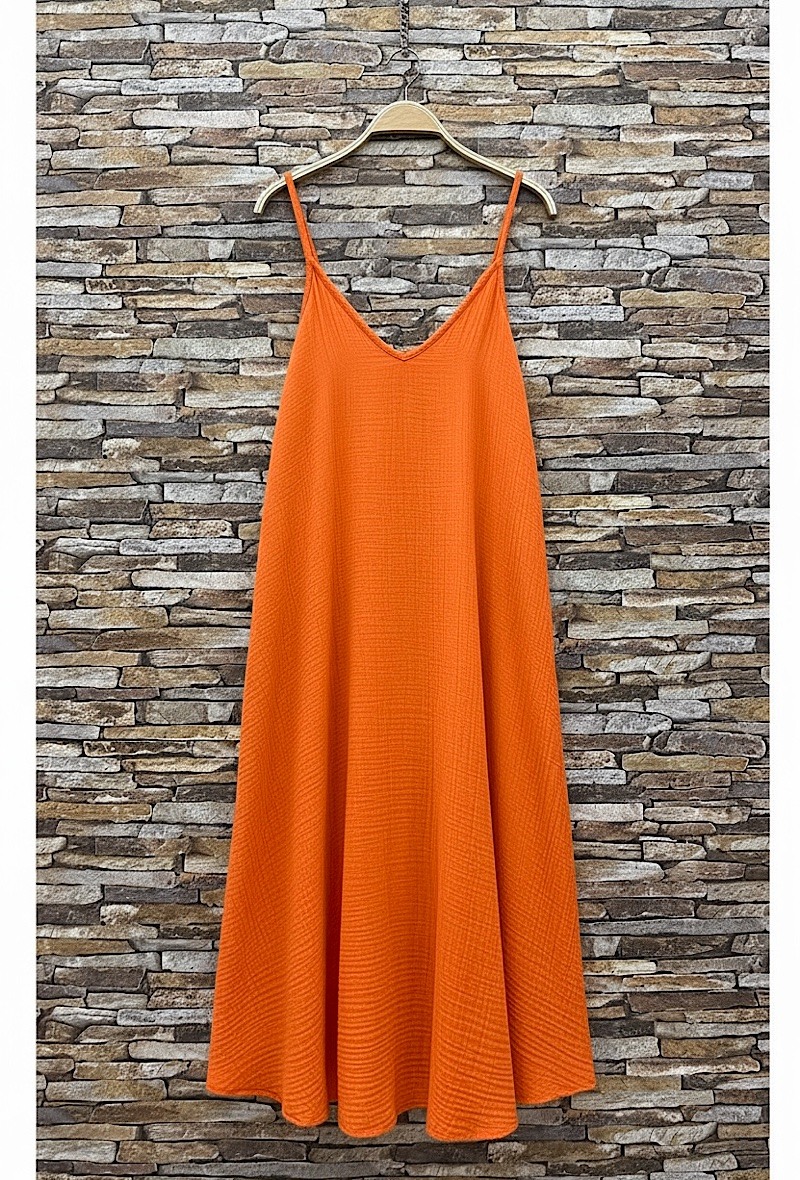 Mayorista Elle Style - Vestido ISABELLA de gasa de algodón muy fluida