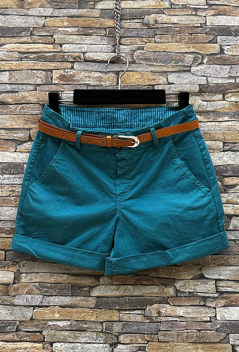 Mayorista Elle Style - Shorts TIAGO de algodón con cinturón