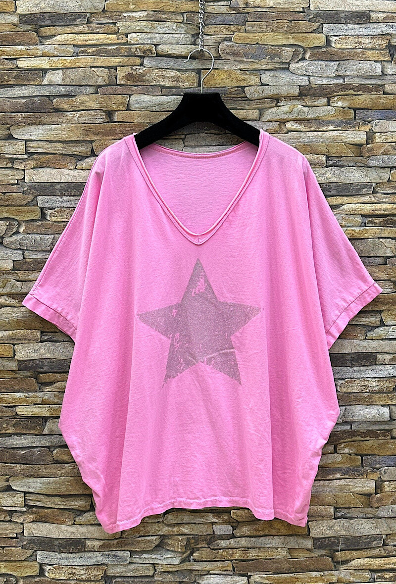 Wholesaler Elle Style - ETOILE Fluid cotton star t-shirt