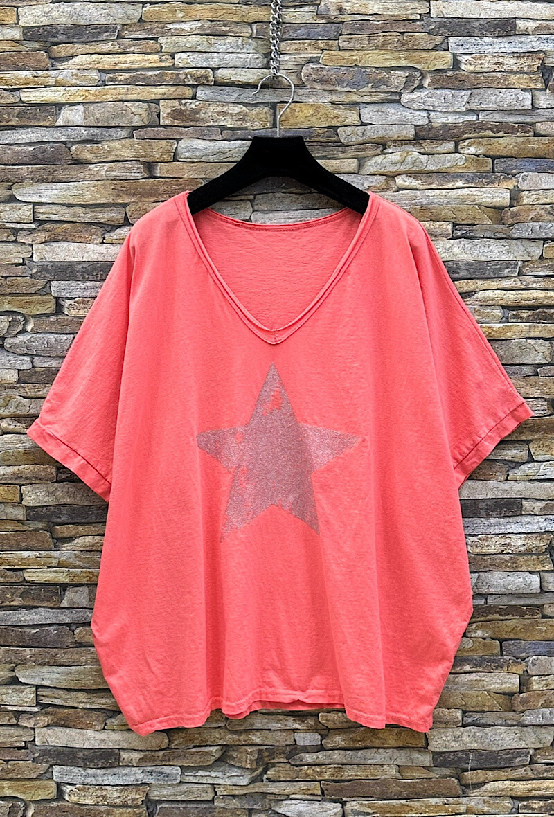 Wholesaler Elle Style - ETOILE Fluid cotton star t-shirt