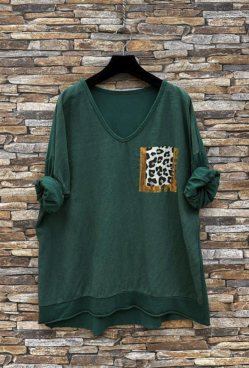 Mayorista Elle Style - Camiseta de algodón de manga larga LOVE