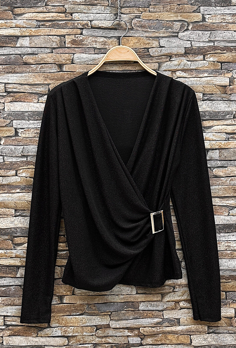 Grossiste Elle Style - Haut SIRINE BRILLANT romantique et chic.