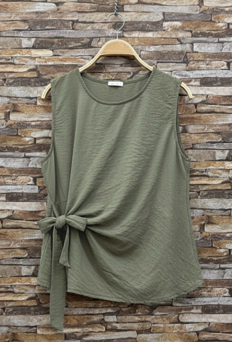 Großhändler Elle Style - KECY Bluse aus fließender Viskose mit Schleife. BOHEMISCH CHIC und IM TREND.