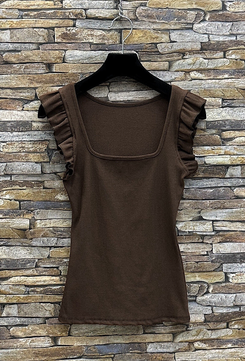 Grossista Elle Style - Top SHIYE stampato, tono fluente