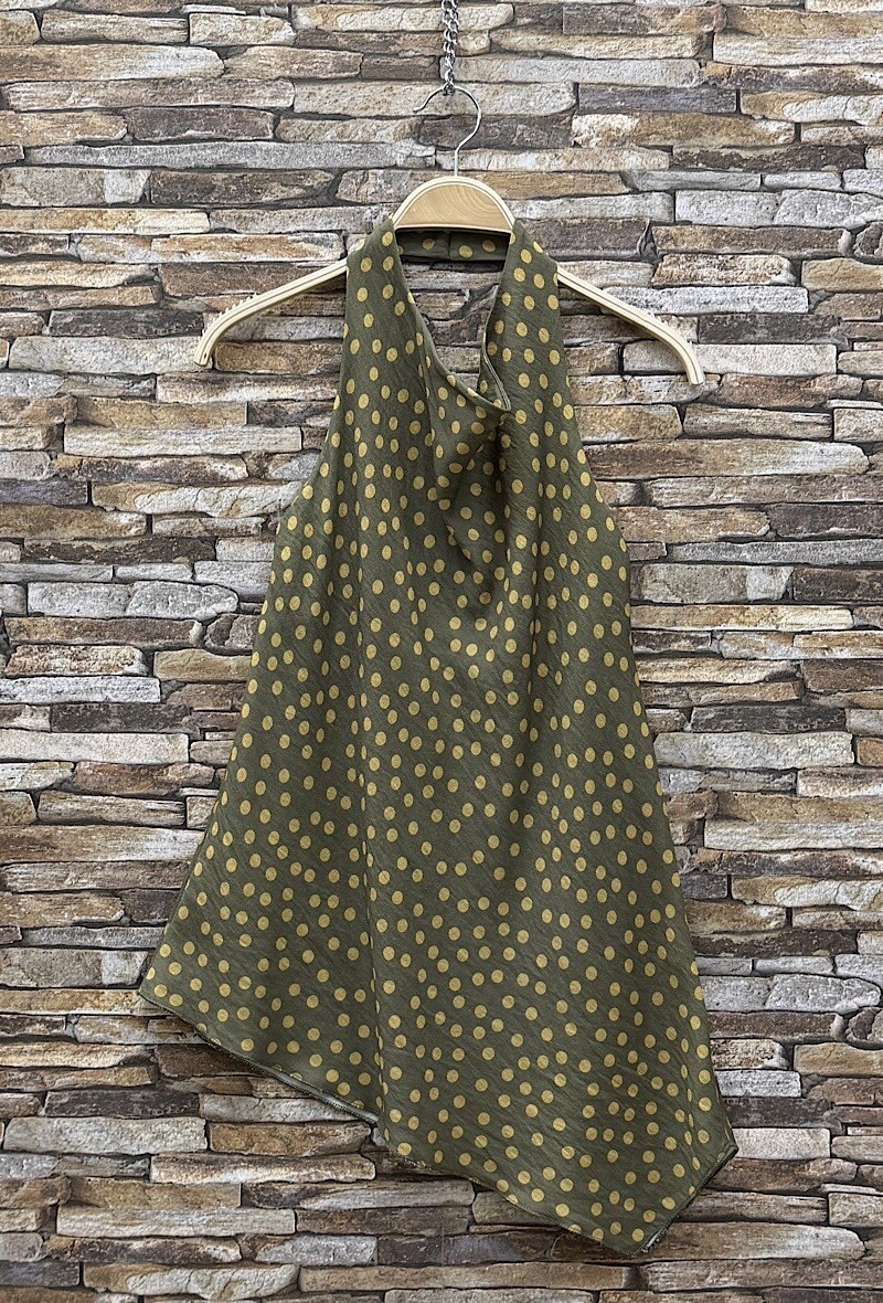 Großhändler Elle Style - DONNA-Top aus fließender Viskose mit Print und elastischem Rücken. BOHEMISCH CHIC und IM TREND.