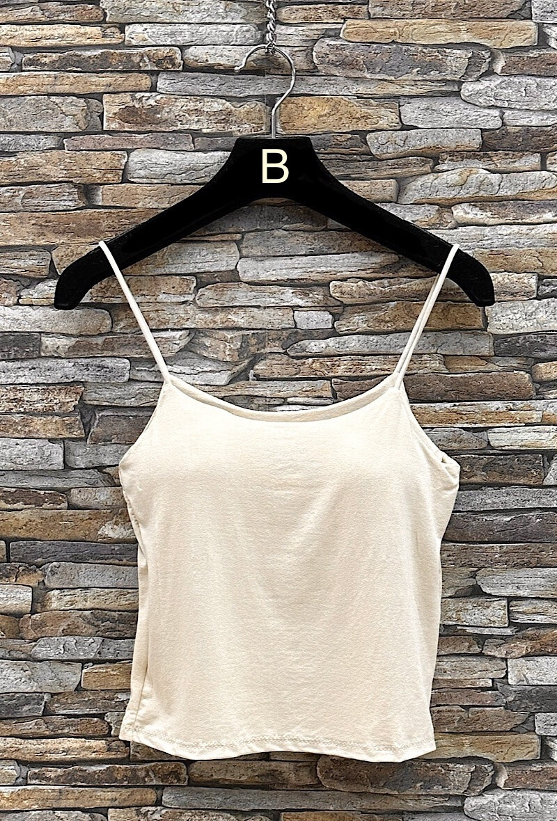 Grossiste Elle Style - Débardeur COKKIE avec coque en viscose