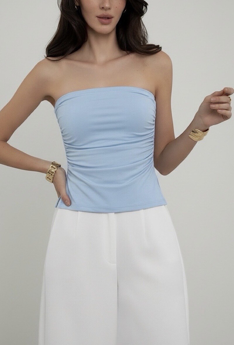 Großhändler Elle Style - BULMA-Bustier mit Schalen und doppellagigem elastischem Band auf Brusthöhe. Hervorragender Halt !!!!!!!!