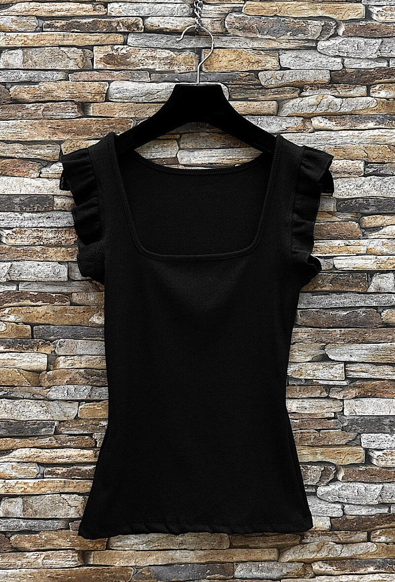 Grossista Elle Style - Top CARRO con scollo quadrato e maniche alla moda