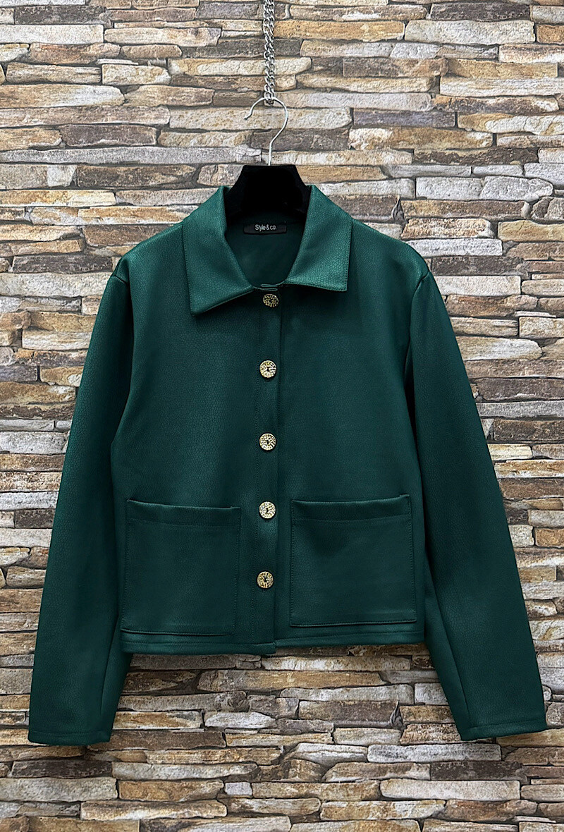 Mayorista Elle Style - Chaqueta CORALIE elegante y a la moda con bolsillos y botones elegantes.