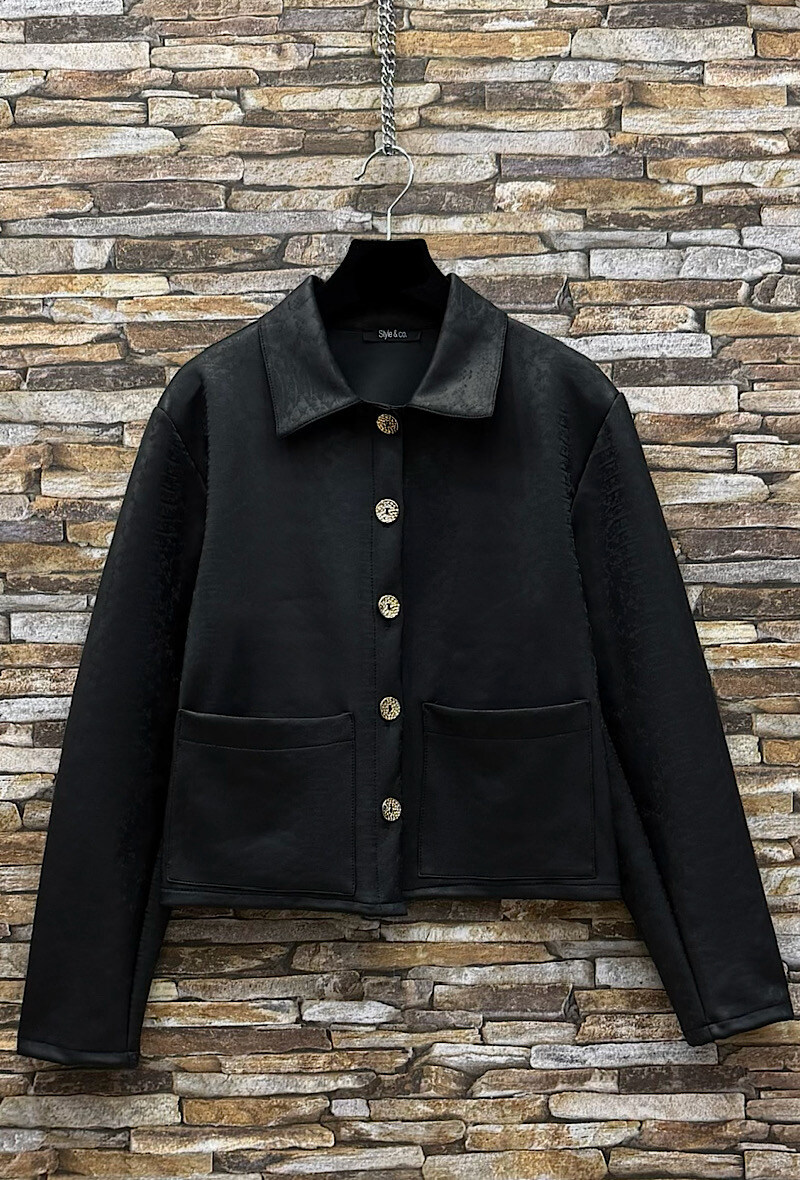 Mayorista Elle Style - Chaqueta CORALIE elegante y a la moda con bolsillos y botones elegantes.