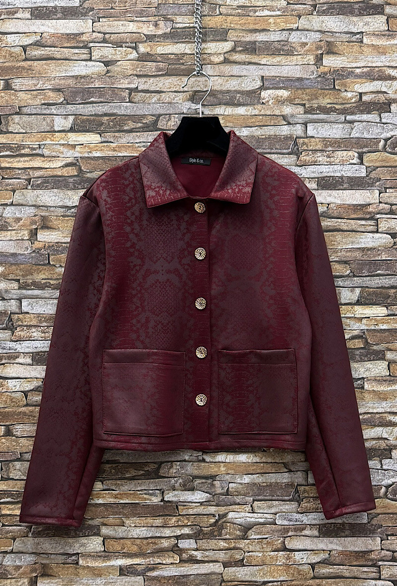 Mayorista Elle Style - Chaqueta CORALIE elegante y a la moda con bolsillos y botones elegantes.