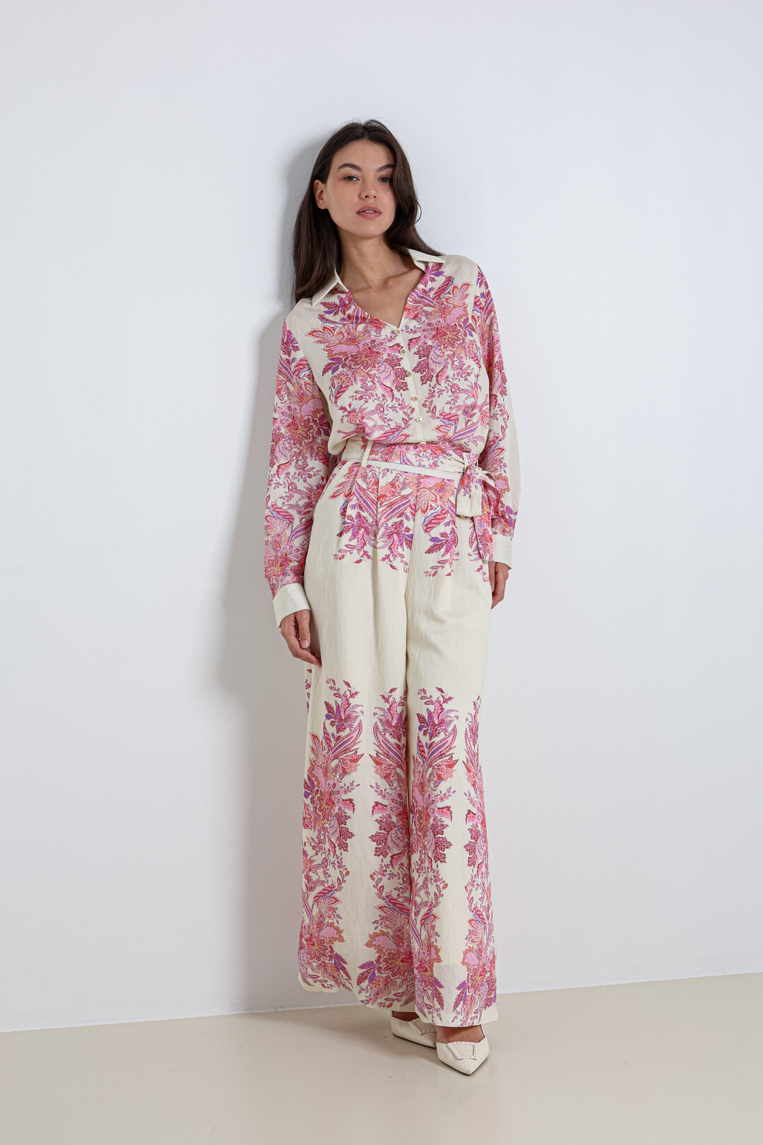 Mayorista ELLI WHITE - Blusa estampada