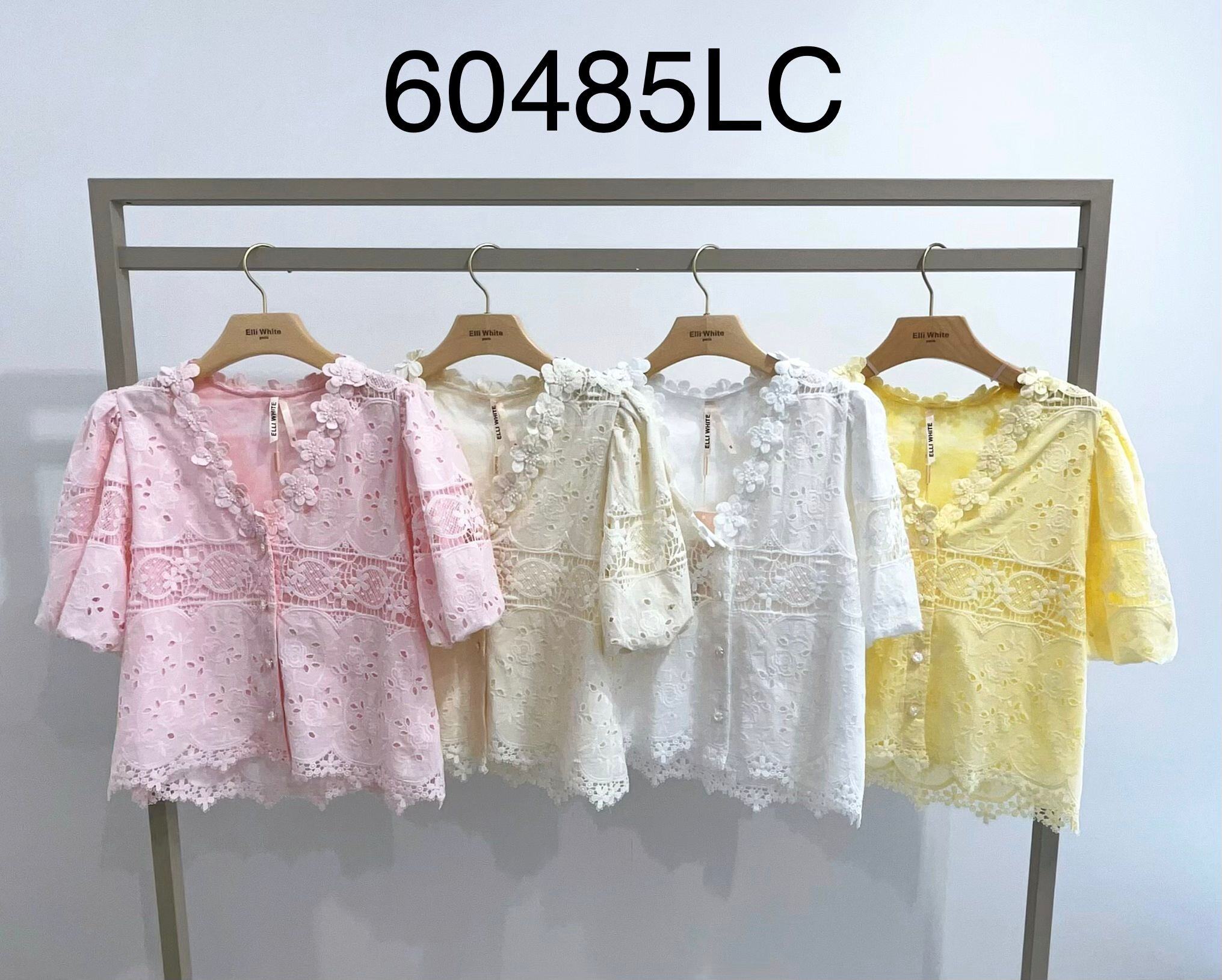 Mayorista ELLI WHITE - Chaqueta corta de bordado inglés