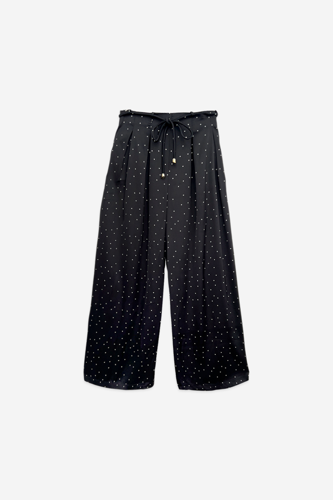 Mayorista ELLI WHITE - Pantalones anchos de lunares con cordón