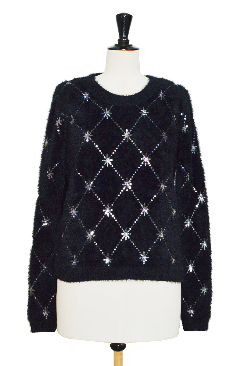 Wholesaler ELLI WHITE - Soft sweater with sequins