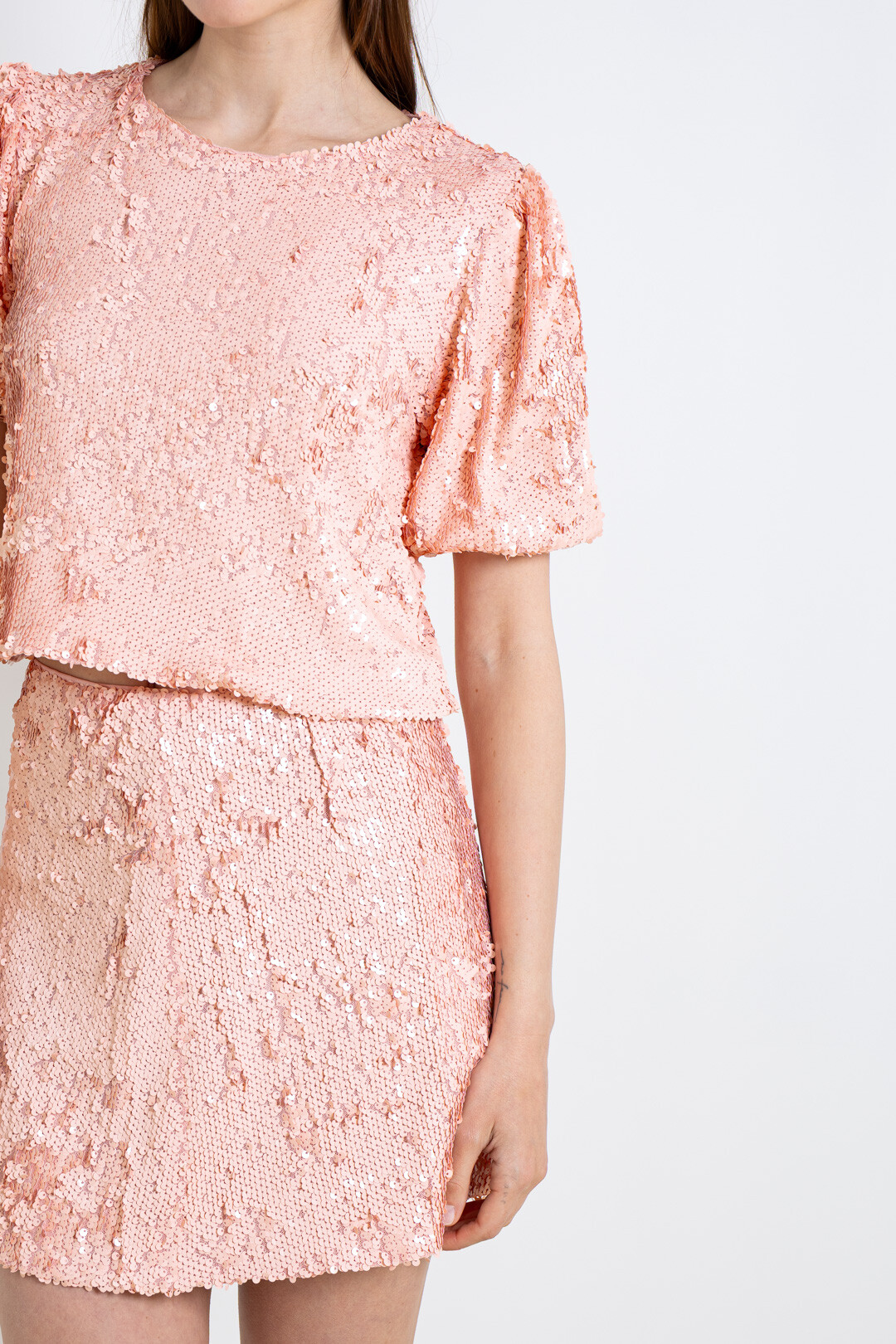Grossiste ELLI WHITE - Top en sequins