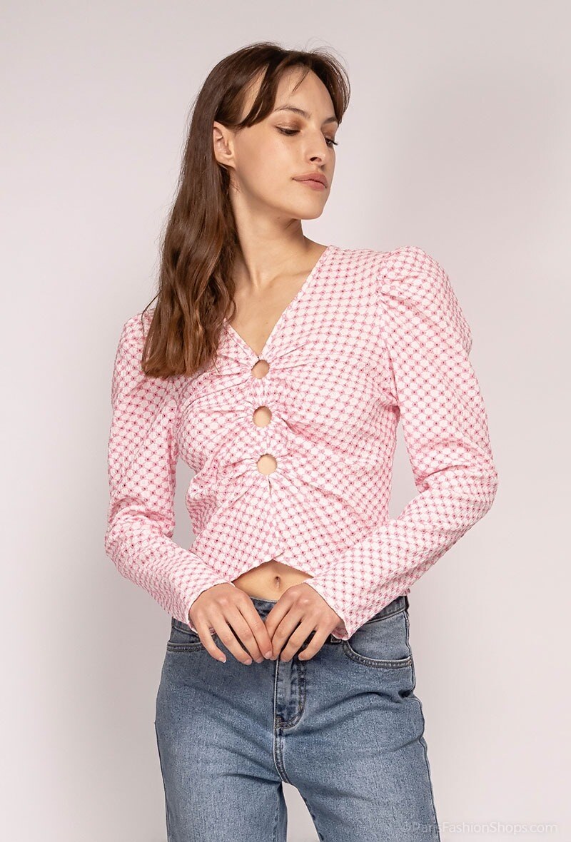 Grossiste ELLILY - Chemise perforée à anneaux
