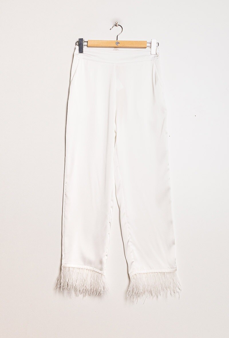 Wholesaler ELLILY - Pants with feather edges