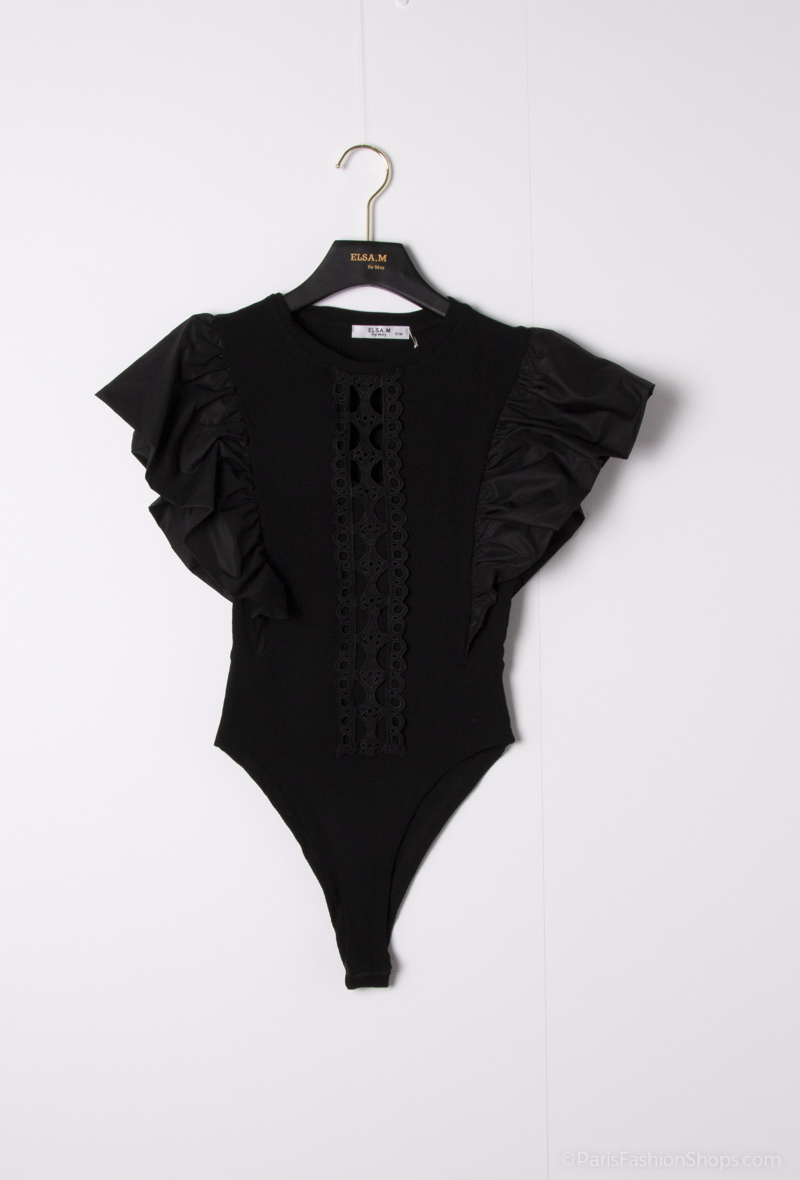 Wholesaler ELSA M - Ruffled bodysuit