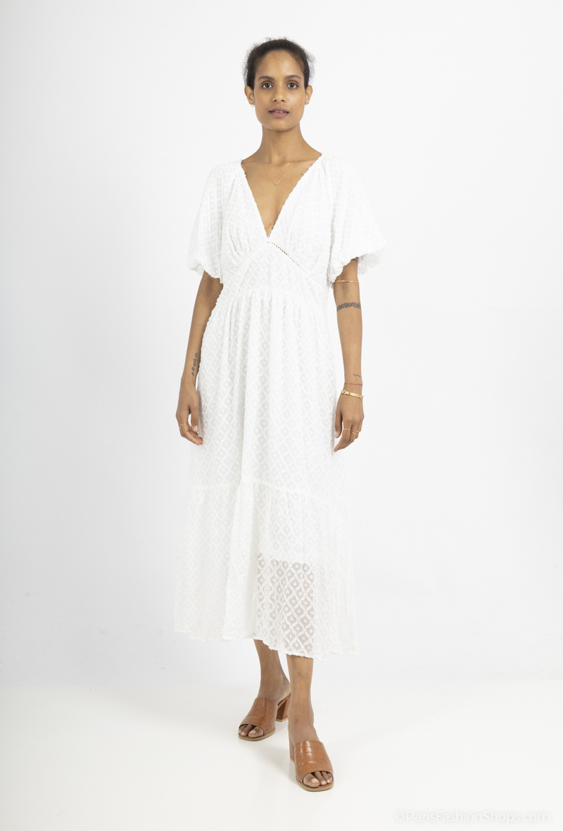 Wholesaler ELSA M - Embroidered dress
