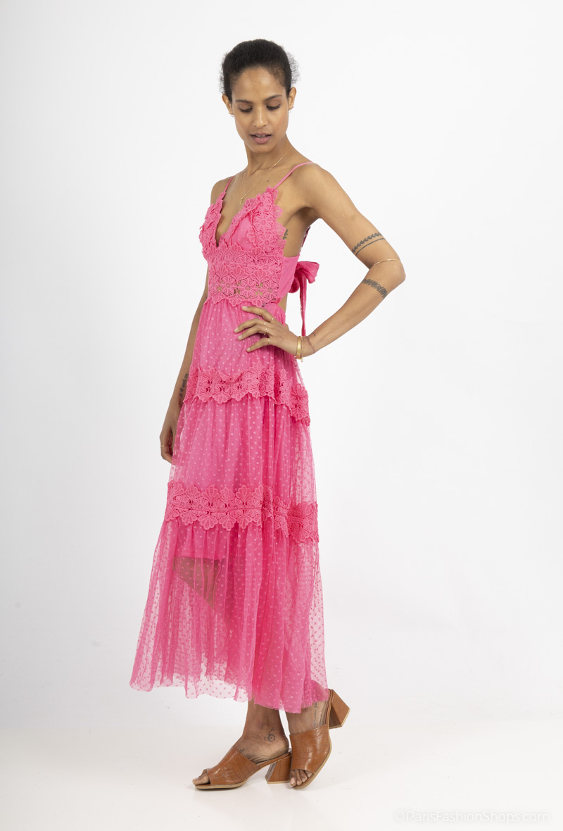 Wholesaler ELSA M - Lace dress
