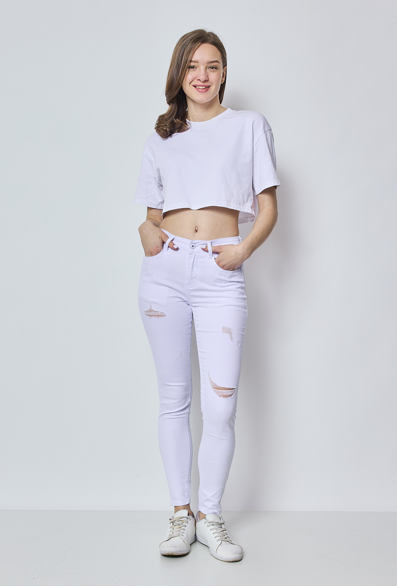 Wholesaler Elya's Jeans - Ripped trousers